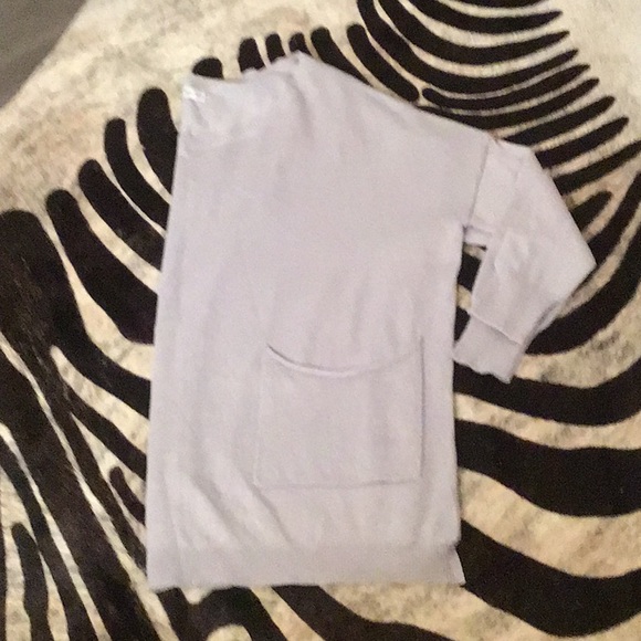 ZARA KNIT GRAY TOP MEDIUM - Picture 4 of 5